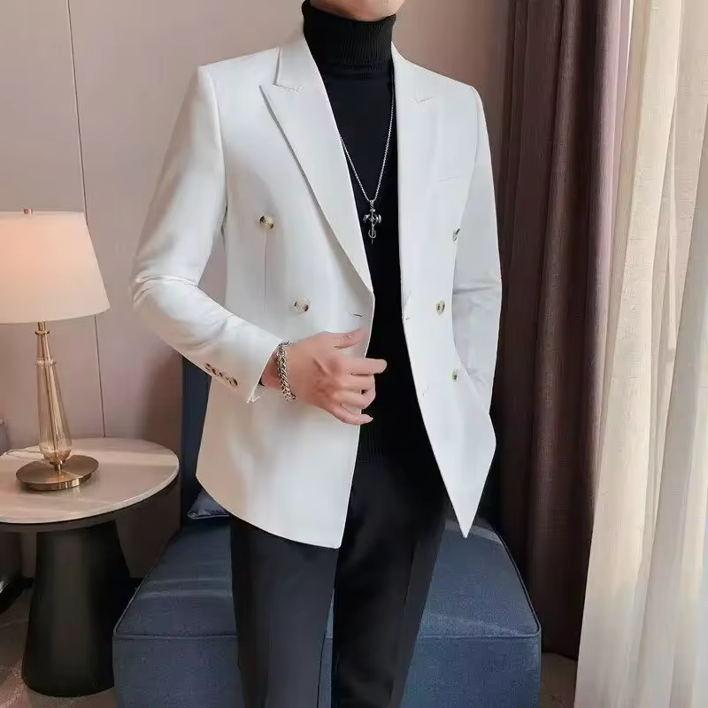 Spring Autumn Men's Jackets Solid Color Trend 2025 Male Coats Original Brands Y2k Luxury Designer Joker Clothing Fashion Cold
