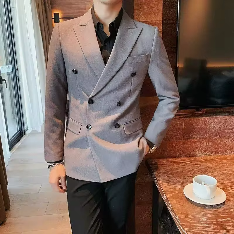 Spring Autumn Men's Jackets Solid Color Trend 2025 Male Coats Original Brands Y2k Luxury Designer Joker Clothing Fashion Cold