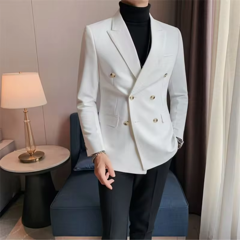 Spring Autumn Men's Jackets Solid Color Trend 2025 Male Coats Original Brands Y2k Luxury Designer Joker Clothing Fashion Cold
