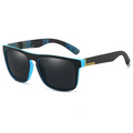 1-4PCS Men Classical Square Polarized Sports Sunglasses Lightweight PC Frame UV400 for Driving Fishing Cycling Unisex Durability
