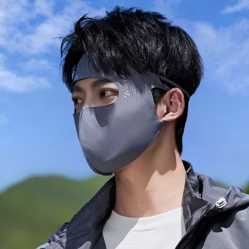 MZ Full Face and Half Face Sun Resistant Mask Breathable UV Prevent Summer Thin Aesthetic No Trace Protective Eye mask