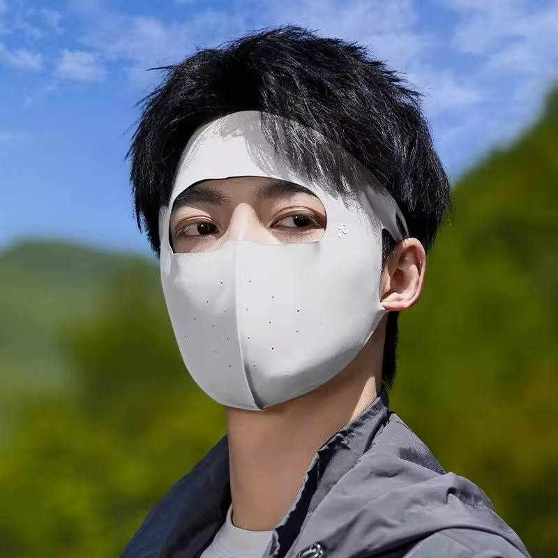 MZ Full Face and Half Face Sun Resistant Mask Breathable UV Prevent Summer Thin Aesthetic No Trace Protective Eye mask