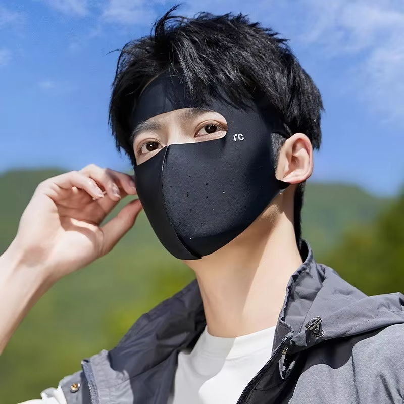 MZ Full Face and Half Face Sun Resistant Mask Breathable UV Prevent Summer Thin Aesthetic No Trace Protective Eye mask