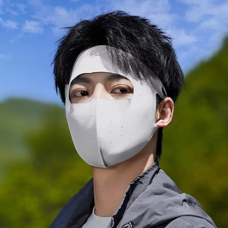 MZ Full Face and Half Face Sun Resistant Mask Breathable UV Prevent Summer Thin Aesthetic No Trace Protective Eye mask
